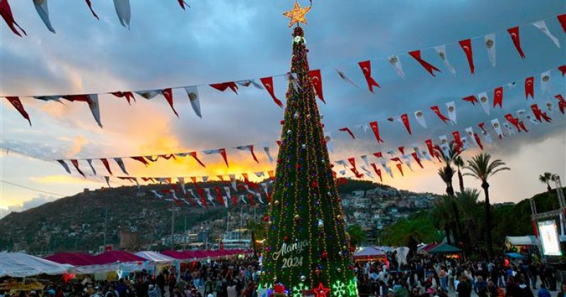 Noel coşkusu alanya’da yaşanacak