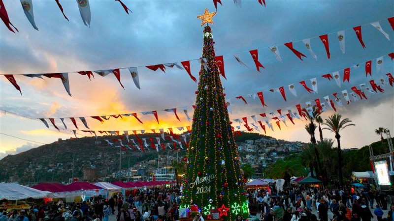 Noel coşkusu alanya’da yaşanacak