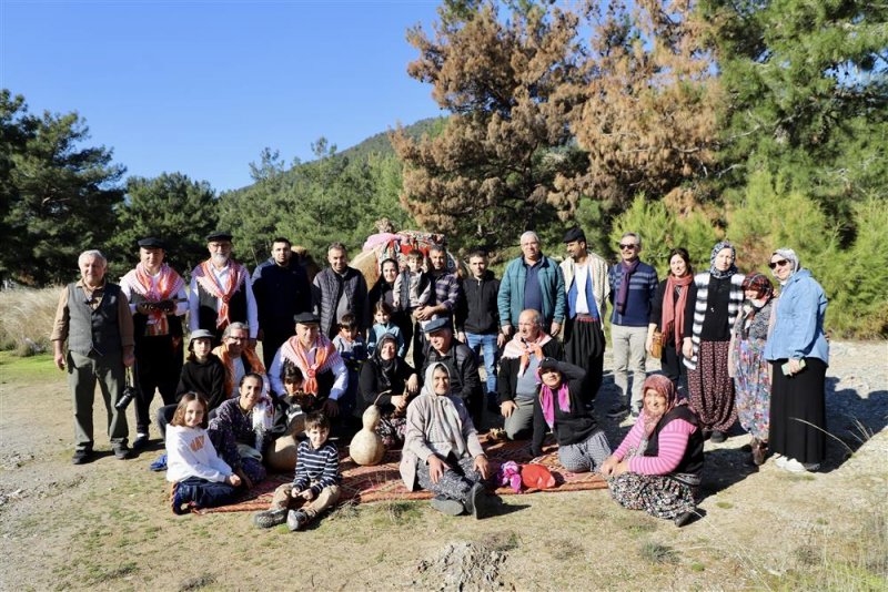 Geleneksel yörük oyunları projesi çekimleri gübüdük oyunu ile sona erdi