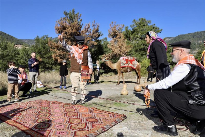 Geleneksel yörük oyunları projesi çekimleri gübüdük oyunu ile sona erdi