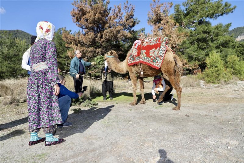 Geleneksel yörük oyunları projesi çekimleri gübüdük oyunu ile sona erdi