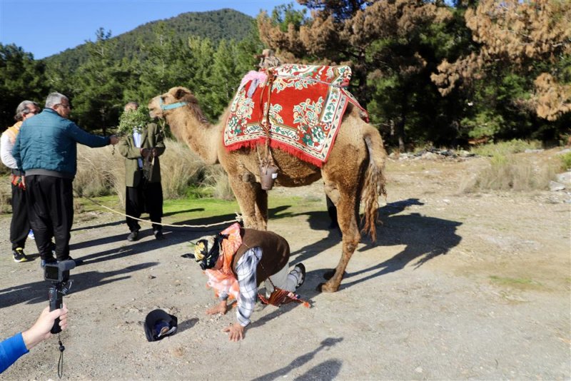 Geleneksel yörük oyunları projesi çekimleri gübüdük oyunu ile sona erdi