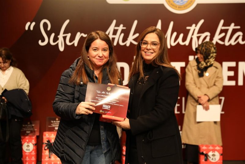 Sıfır atık mutfakta başlar yarışmasında ödüller sahiplerini buldu