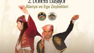 Zeybek kurslarının ikinci dönemi başlıyor