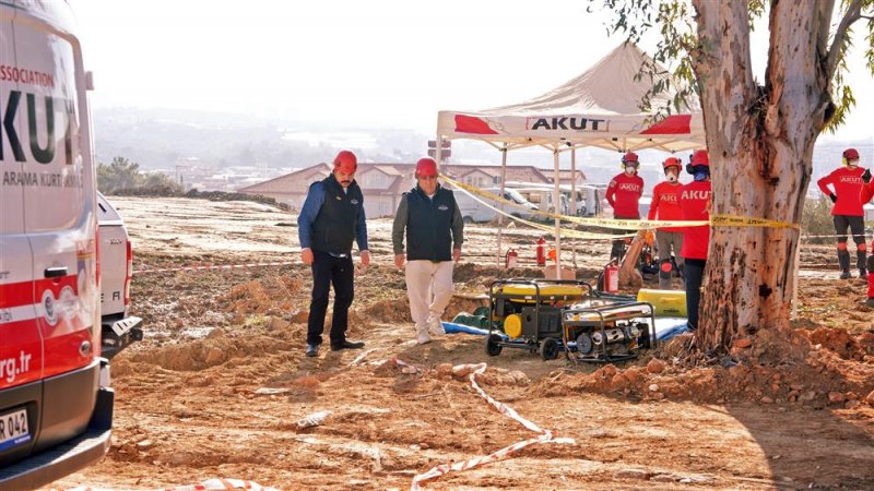 Alanya belediyesi’nden deprem farkındalık tatbikatı