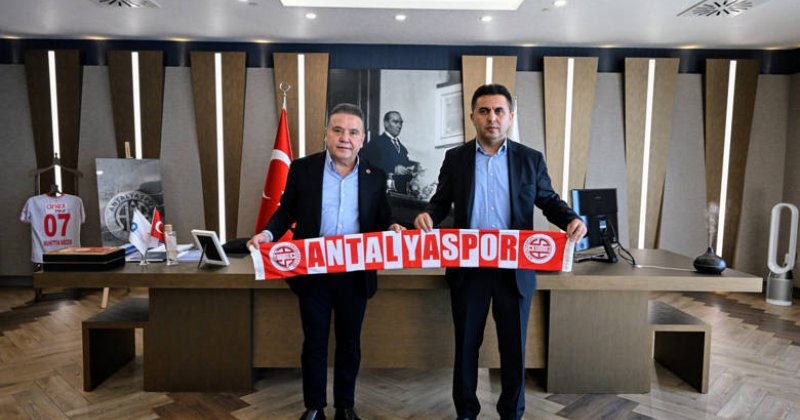 Başkan Böcek’e Antalyaspor’un Yeni Yönetiminden Ziyaret