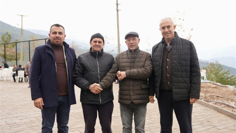 Akçatı’da imece usulüyle yapılan çok amaçlı salon hizmete açıldı